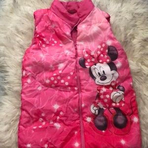 Girls 6X Minnie Vest